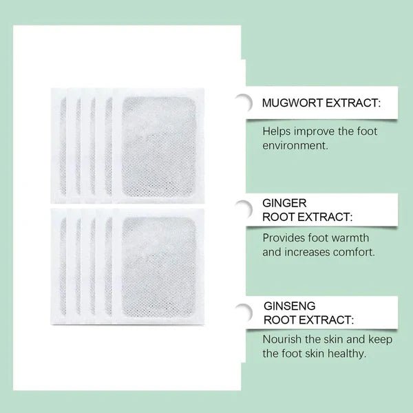Byokart™ Premium Detox Foot Patches (Pack of 10) BUY 1 GET 1 FREE – Buy Online at Byokart